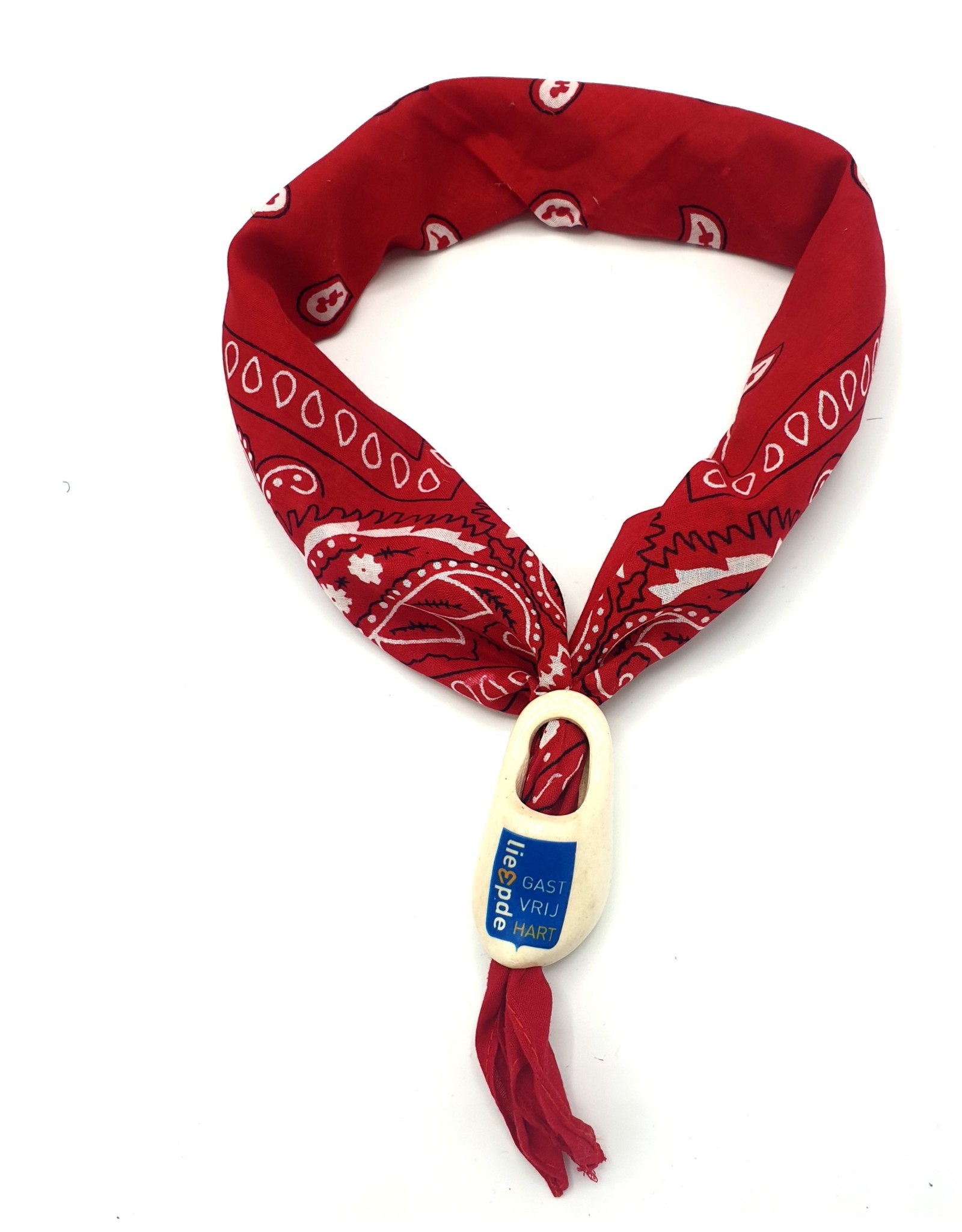 Wilhelmus scarf woodenshoe with your logo