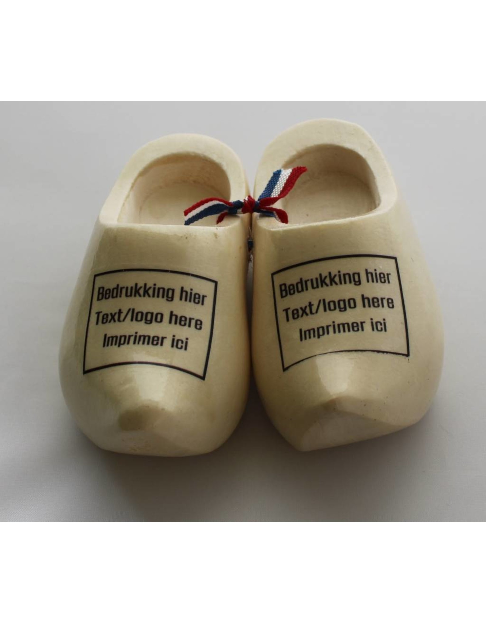 woodenshoe souvenirpair 10cm with personal print