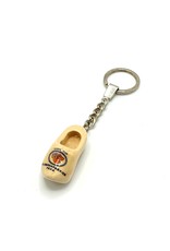 Clog key rings with image or text (clog color: yellow, white or clear)