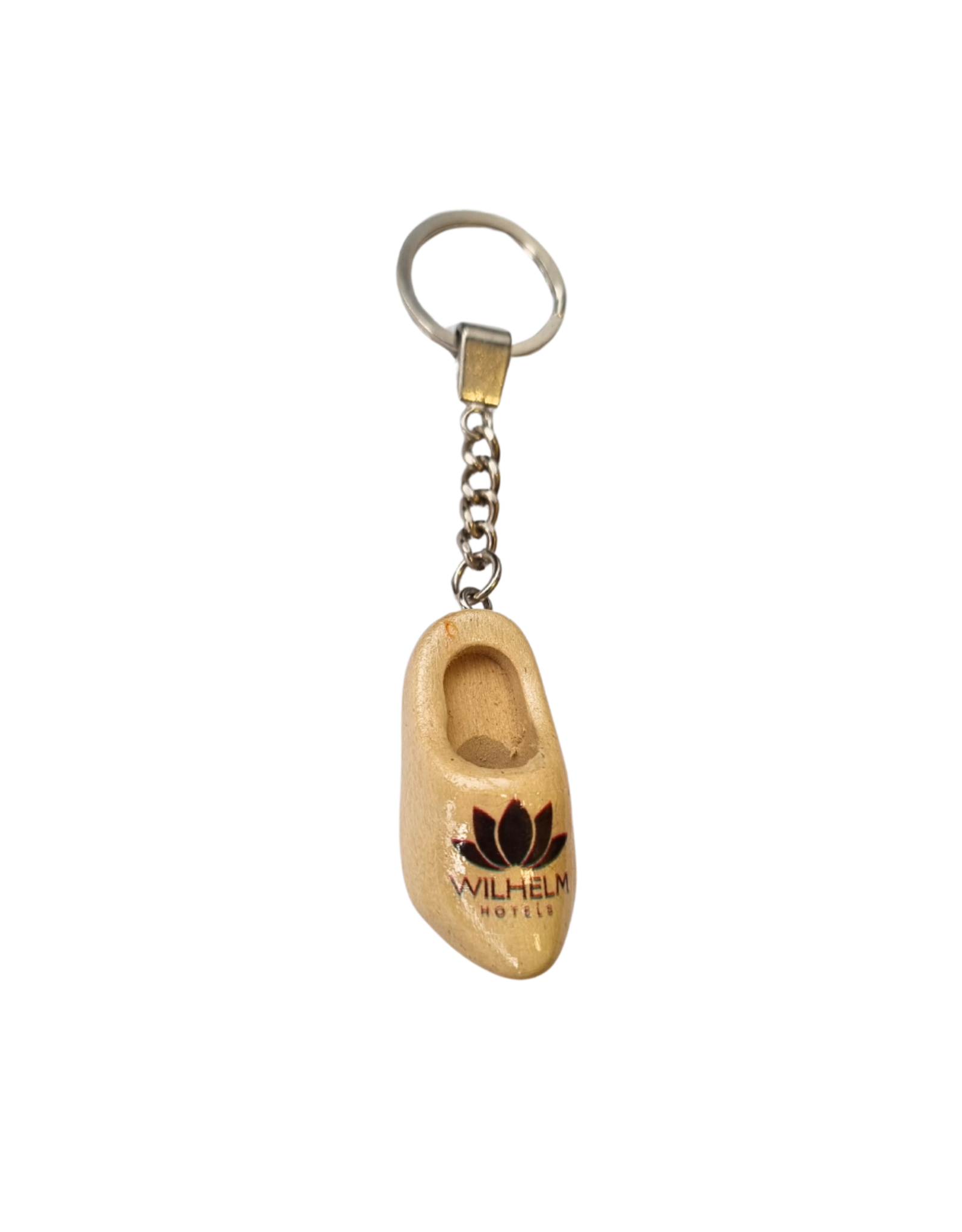 Clog key rings with image or text (clog color: yellow, white or clear)