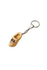 Clog key rings with image or text (clog color: yellow, white or clear)