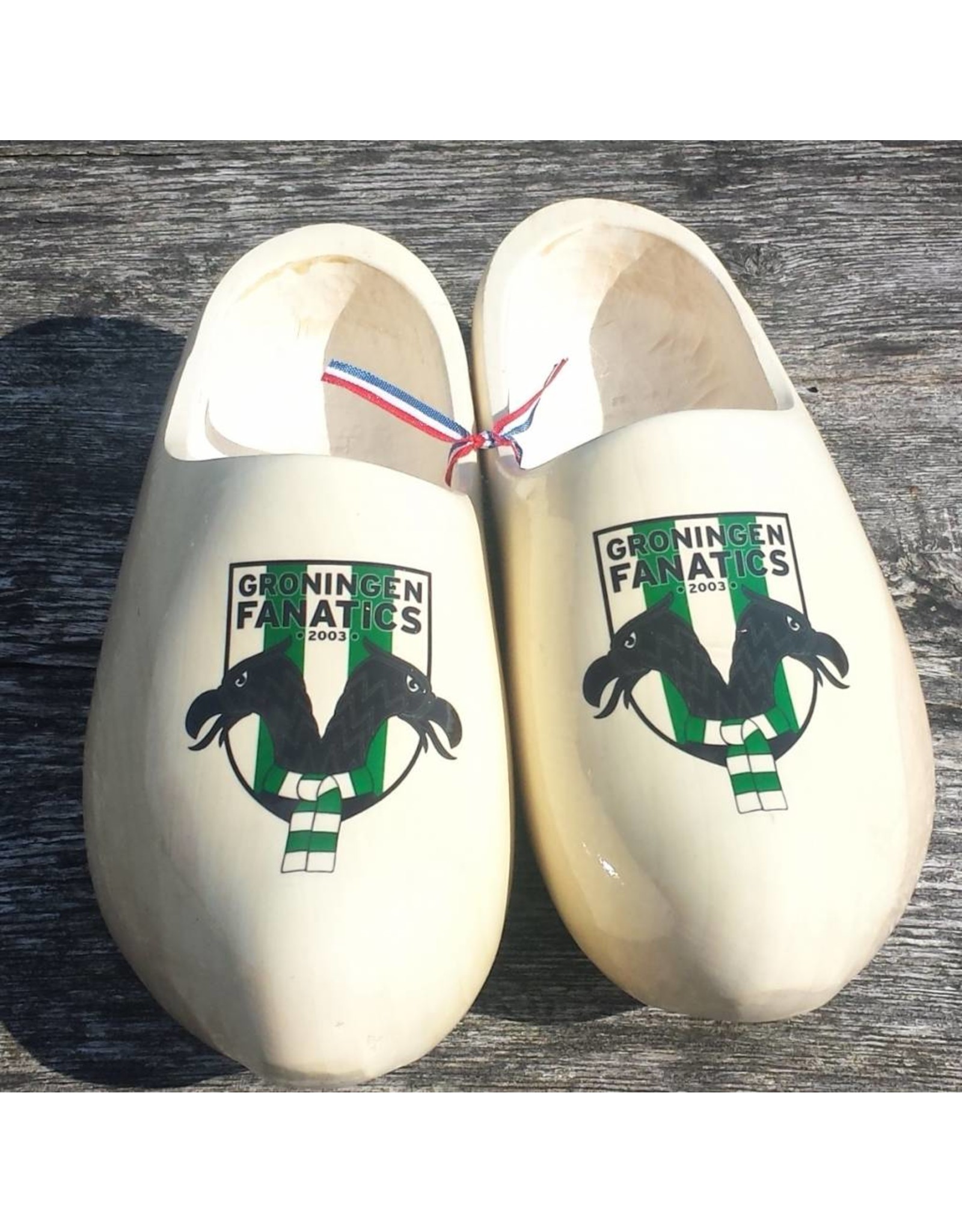 Wilhelmus Woodenshoes with personal text or logo