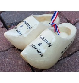 woodenshoes souvenirpair 12cm with logo