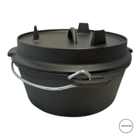 Keij Cast Iron Dutch Oven - 4.5 QT - preseasoned - 4,25 liter