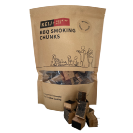Keij Smokin' Hot Rookhout Chunks Whisky Oak - Rook chunks - 1500 gram