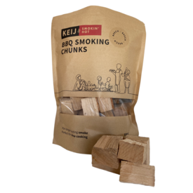 Keij Smokin' Hot Rookhout Chunks Beech - Rook Chunks - 1500 gram