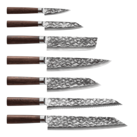 BARE Cookware BARE Cookware - Culinary Knife Set - 7-delig