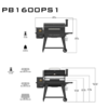 Pit Boss pro series 1600 houtpellet grill