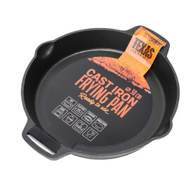 Texas Club Texas Club | Ronde gietijzeren pan | 30 cm