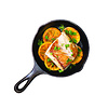 Gietijzeren pan - Skillet - set 4 stuks - 16cm - preseasoned