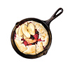 Gietijzeren pan - Skillet -  set 3 stuks - 16 cm, 19,5 cm en 24,5 cm