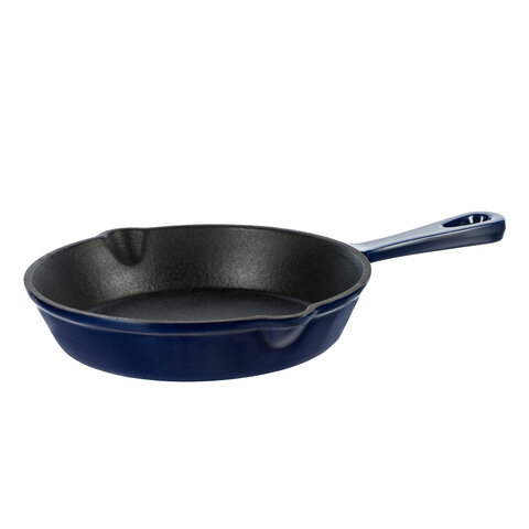 Grand Feu - Geëmailleerde gietijzeren pan - 15,5 cm - blauw