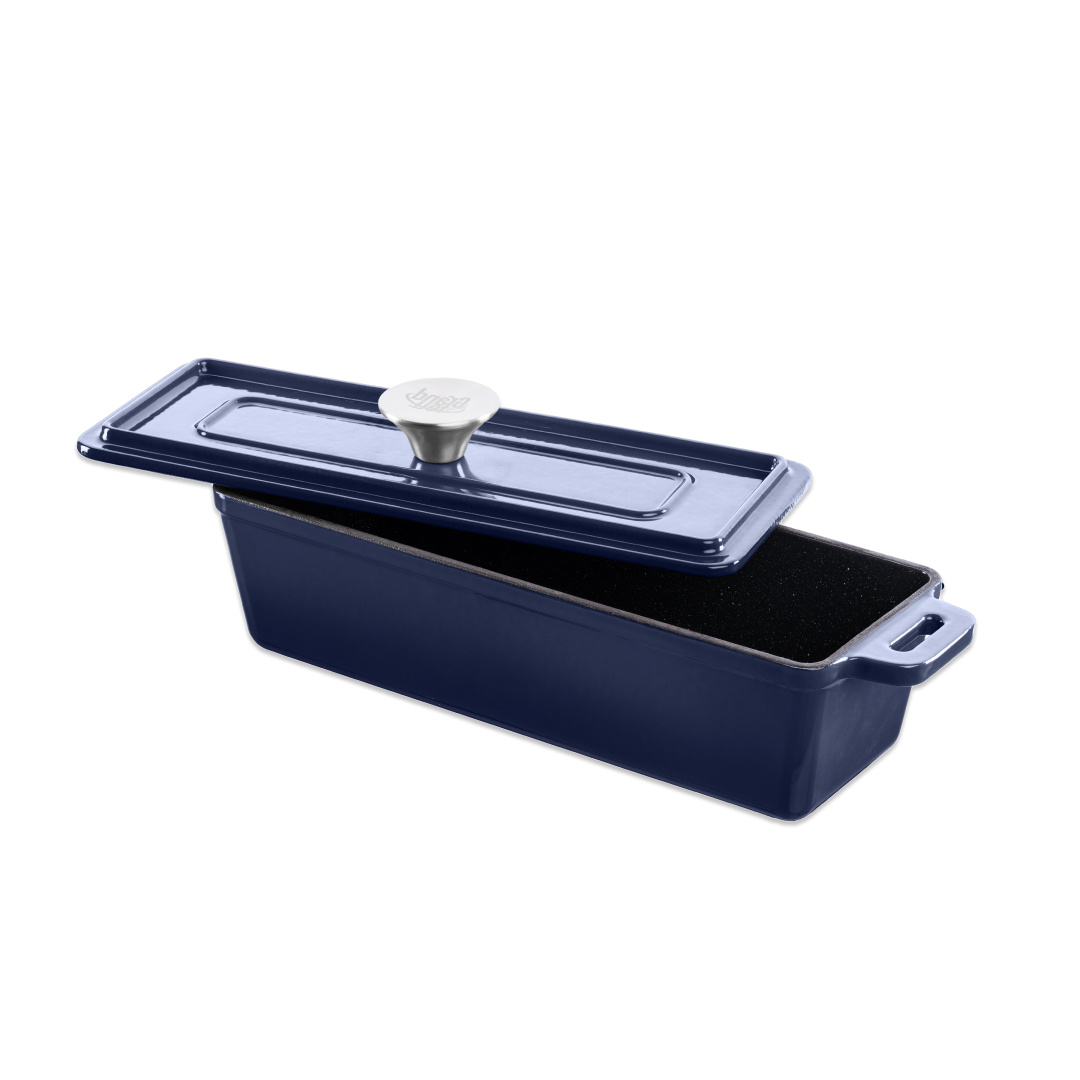 Gietijzeren Broodbakvorm 33,5 Cm Met Deksel - Springlane Munt