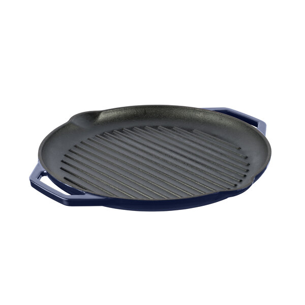 Grand Feu Grand Feu - Geëmailleerde gietijzeren grillpan - blauw