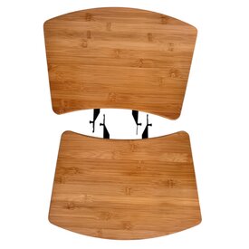 Keij Bits ‘n Pieces Bamboe Zijtafels - Compact - voor  15 inch kamado