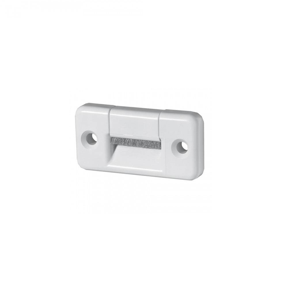 Selve Bandgeleider kunststof rechthoekig met borstel inzet