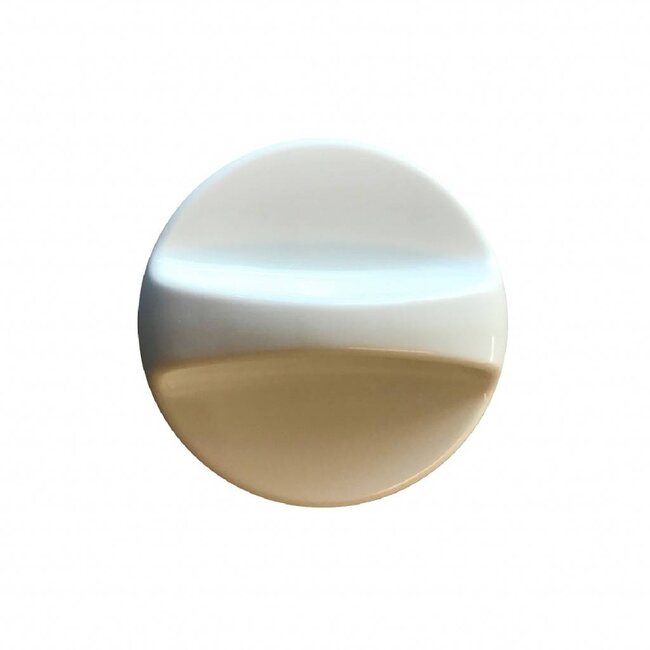 Geba Loose rotary knob for GEBA rotary switch, cream/white