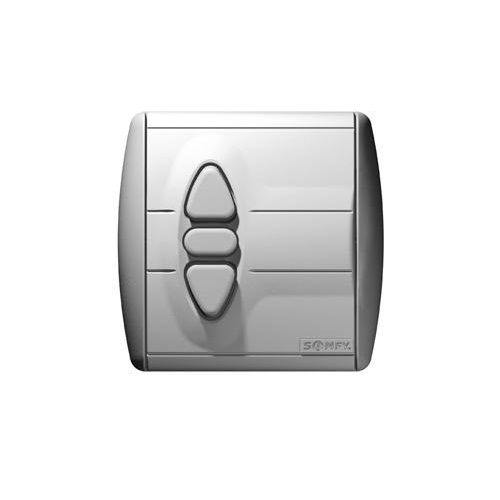 Somfy Inbouw drukknop Inis Uno met vast nulpunt