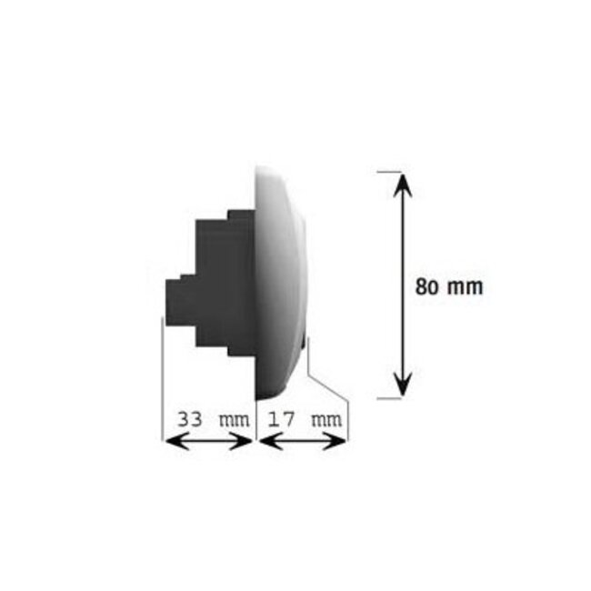 Somfy Minuterie Intégré avec fonction d'éclairage Chronis Comfort Uno