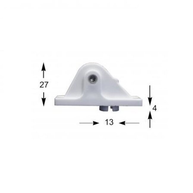 Selve Cord guide with steel wheel