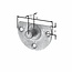 Selve Steel mounting plate with axle/Shaft Ø 12 mm