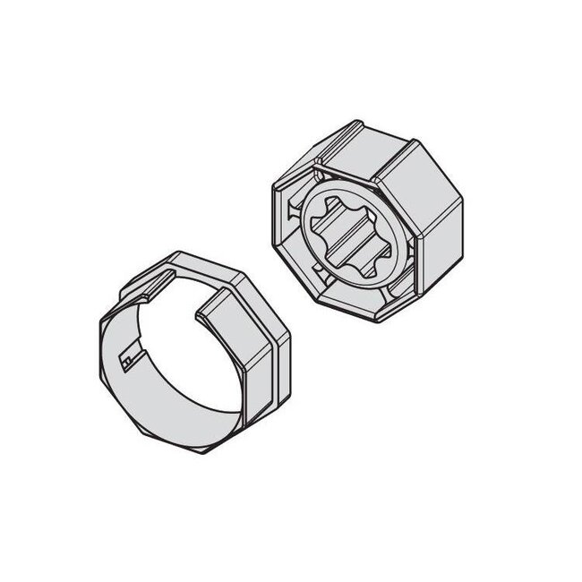 Becker Adaptieset 8k40 - P serie motoren