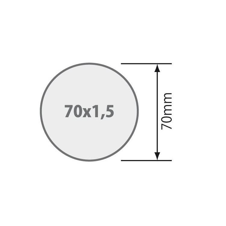 Becker Adaptieset Ø 70 x 1,5 - L serie motoren