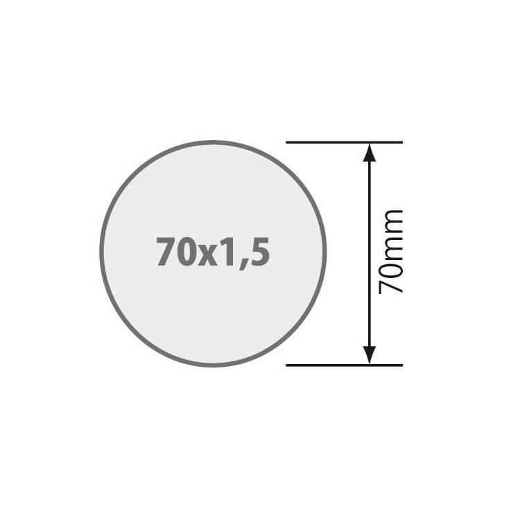 Becker Adaptieset Ø 70 x 1,5 - R serie motoren, foto 2 van 3