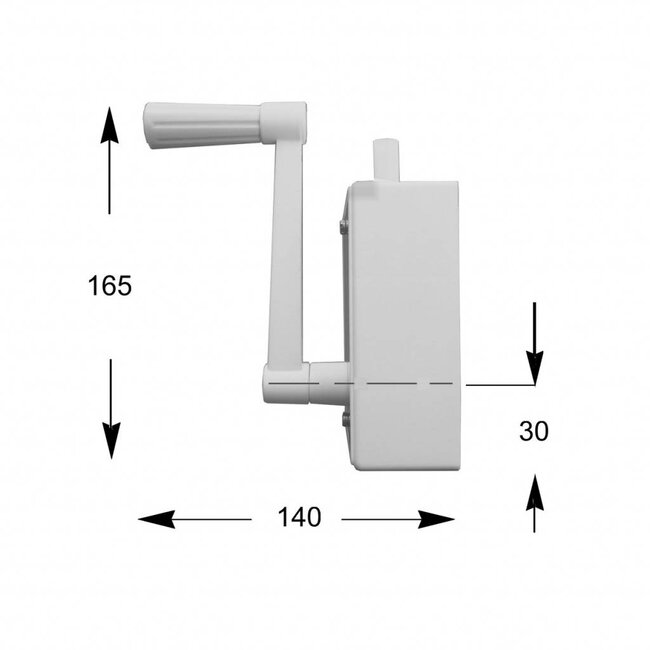 Huismerk Steel wire winder 40 kg