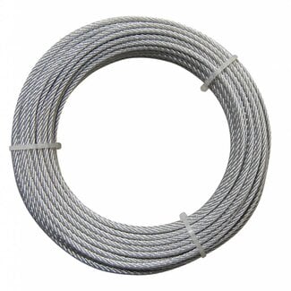 Huismerk Steel wire steel/galvanised 3 mm