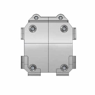 Simu Compact motor bracket T8S (DMI) without threaded bushings