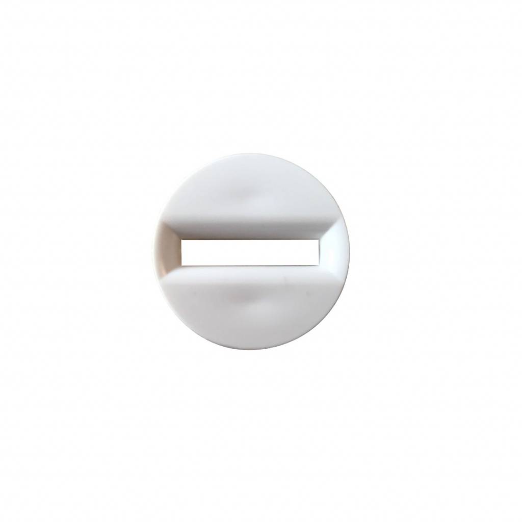 Siral Bandgeleider kunststof rond 22 mm, foto 2 van 3