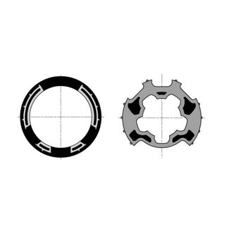 Somfy Adaption kit for Mado axle/Shaft Ø 63/65 mm