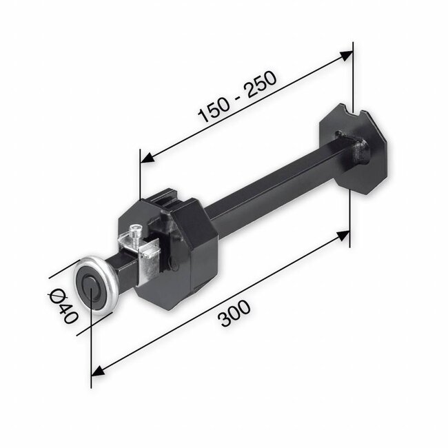 Selve Palier de glissement - bouchon de palier réglable 8k70