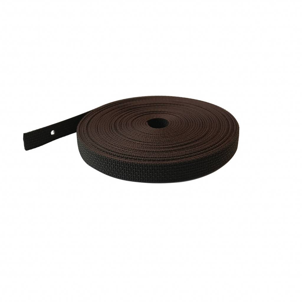Selve Optrekband 14 mm, 11 meter in grijs, zwart/wit of bruin, foto 4 van 5