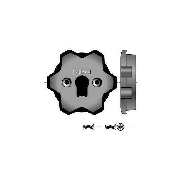 Somfy Aanpassing motorkop LT40 naar LT50