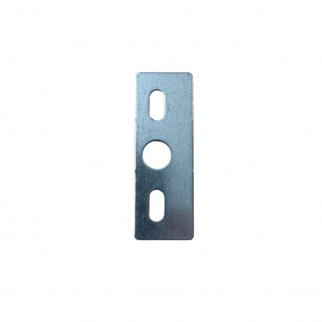 Slide bolt rail plate overhead door 100x35x2