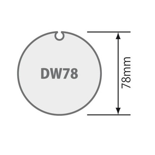 Becker Adaption set Ø 78 x 1.5 - R series motors
