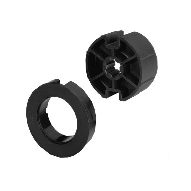 Selve Adaption set Ø 78x1.5 with fabric slot for type 2 tubular motor