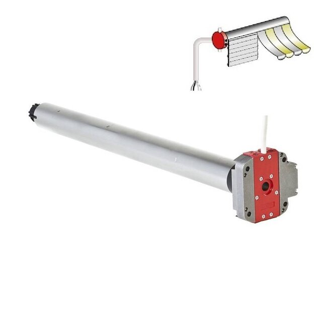 Simu T6 DMI buismotor met noodhandbediening