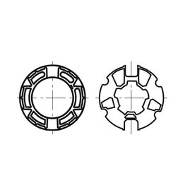 Somfy Adaptieset tbv as Dohner Ø 74 mm