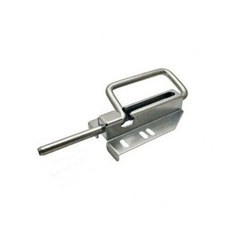 Huismerk Slide bolt overhead door strike 72 mm, narrow base