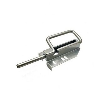 Huismerk Sliding bolt overhead door strike 72 mm, narrow base