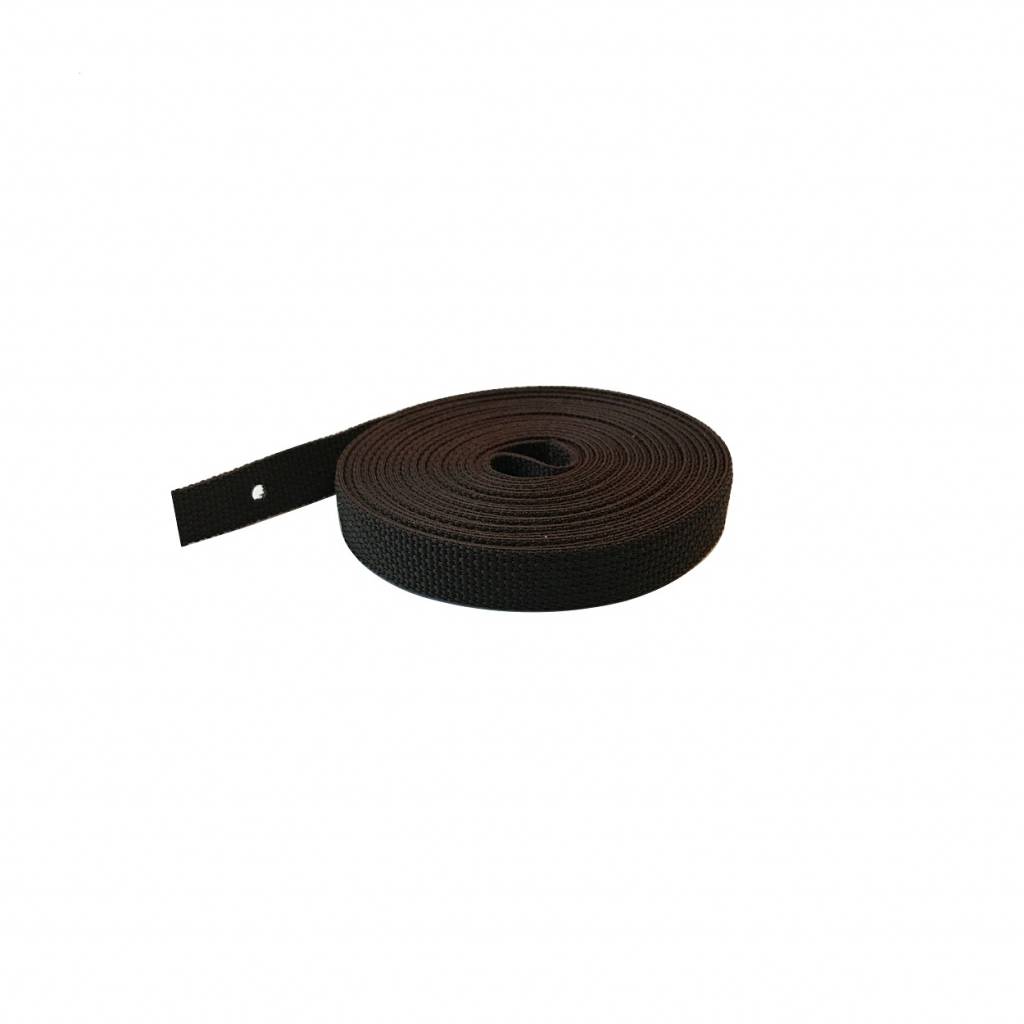 Selve Optrekband 14 mm, 5 meter in grijs, zwart/wit of bruin, foto 4 van 6