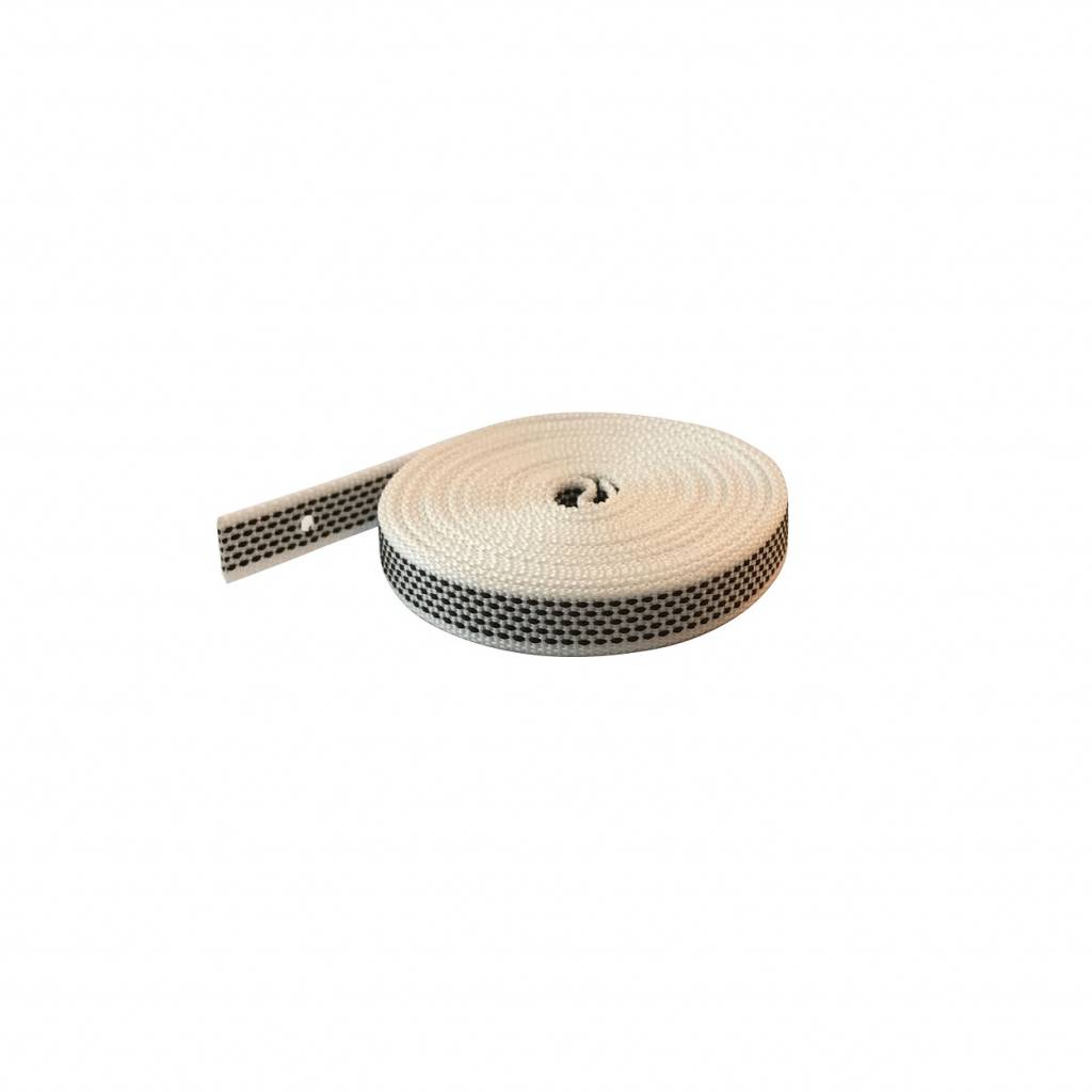 Selve Optrekband 14 mm, 5 meter in grijs, zwart/wit of bruin, foto 3 van 6