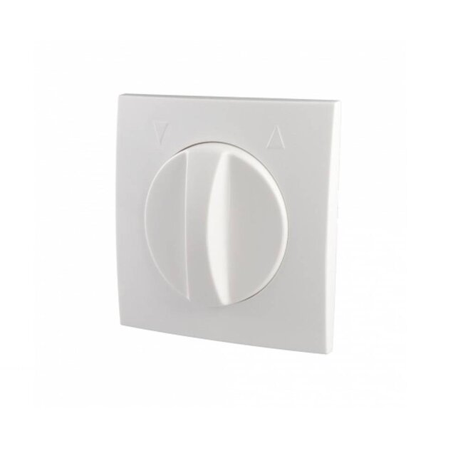 Built-in rotary switch KNE 2T/1 - single-pole - white