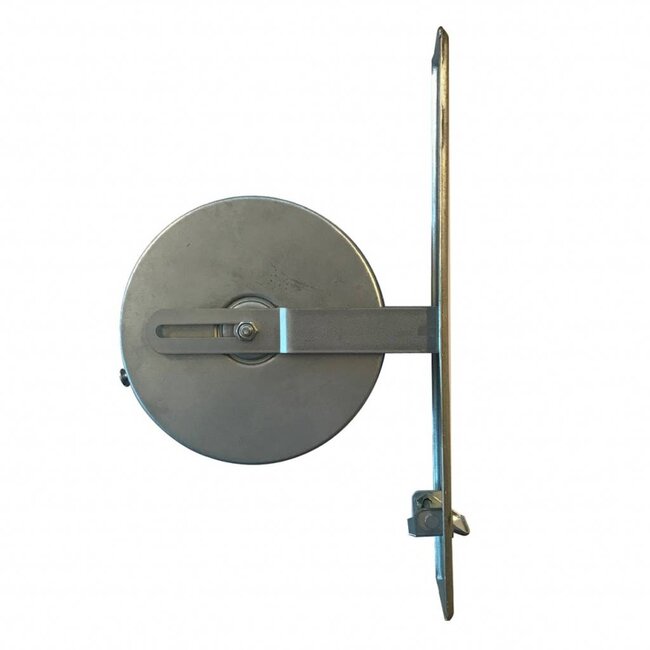 Selve Gurtwickler Eingebaut, 15 mtr, Abdeckplatte 292x54 mm, Farbe weiß