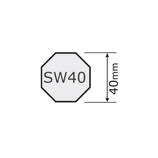 Selve Adaptieset 8 kant 40 voor type 1 buismotor, foto 2 van 2