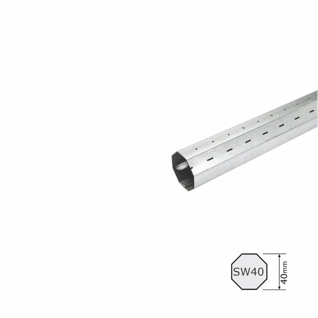 Huismerk Steel 8-sided roller shutter Axle/Shaft