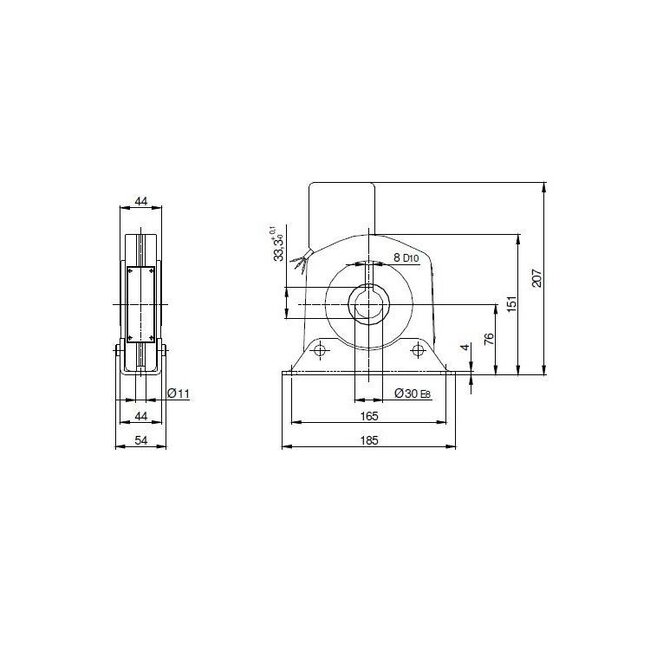 GMF Roller protection/trap bearing FV 20/35